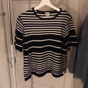Anthropologie knit t-shirt